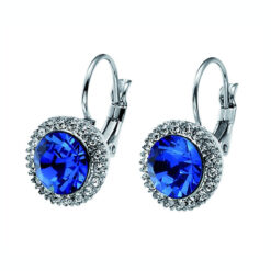 Oliver Weber Σκουλαρίκια More Rhod. Sapphire 22164 206
