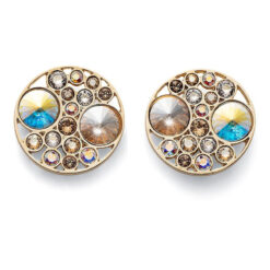 Oliver Weber Σκουλαρίκια Great Gold Topaz 22672G