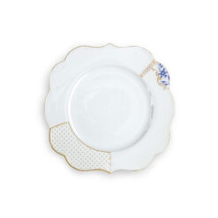 Pip Studio Πιάτο Royal White Collection 28cm