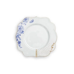 Pip Studio Πιάτο Royal White Collection 23,5cm