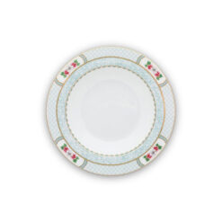 Pip Studio Βαθύ Πιάτο Blushing Birds White 21.5cm - 51001203