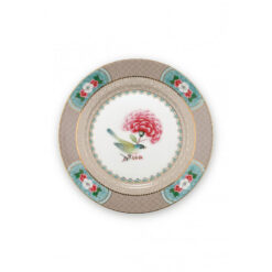 Pip Studio Πιάτο Blushing Birds Χακί 17cm - 51001210