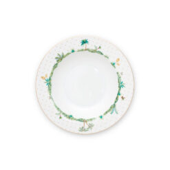 Pip Studio Πιάτο Jolie Dots Λευκό 26,5cm