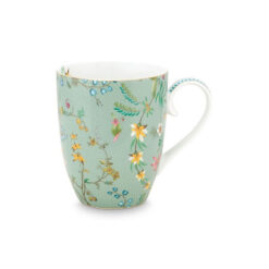 Pip Studio Κούπα Μεγάλη Jolie Flowers Μπλε 350ml