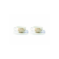 Pip Studio Σετ με 2 Φλυτζάνια Royal White Collection 225ml