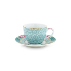 Pip Studio Φλυτζάνι Espresso Blushing Birds Μπλε 120ml - 51004081