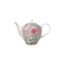 Pip Studio Τσαγιέρα Μεγάλη Blushing Birds Χακί 1.6lt - 51005050