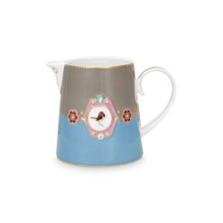 Pip Studio Κανάτα Μεγάλη Love Birds Medallion Μπλε-Χακί 900ml