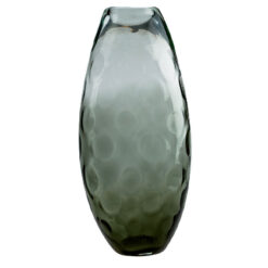 HFA Βάζο Smokey Φυσητό Γυαλί 42 cm