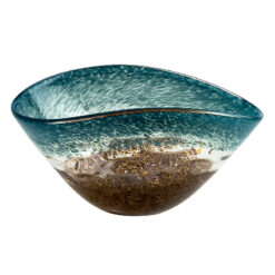 HFA Μπόλ Φάκελος Earth & Sea Φυσητό Γυαλί 31 cm