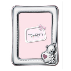 Valenti 73108/4LR Ασημένια Παιδική Κορνίζα 13 x 18 cm