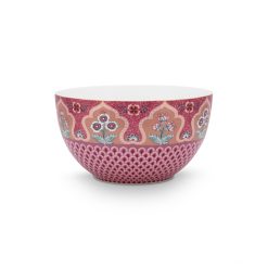 Pip Studio Μπολ Flower Festival Dark Pink 18cm
