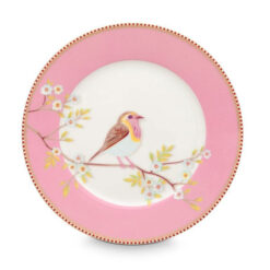 Πιάτο Πρωϊνού Floral Early Bird Ροζ 21 cm