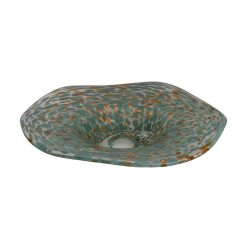 HFA Πιατέλα Φυσητό Γυαλί Jasper 35cm HFA