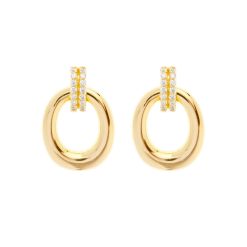 Oliver Weber Σκουλαρίκια -Earrings Golden Halo 62291G