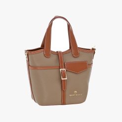 Bartuggi Γυναικεία Τσάντα Ώμου718-83156-taupe