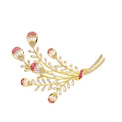 Oliver Weber Brooch Carpel– Καρφίτσα 58060